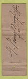Matchbook Cover - Schoenfeld Tea WEAR Signature