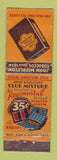 Matchbook Cover - John Middleton's Club Mixture Pipe Tobacco WORN