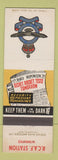 Matchbook Cover - Royal Canadian Air Force Winnipeg MB Newspaper