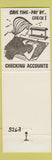 Matchbook Cover - Fort Thomas Bellevue Bank