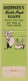 Matchbook Cover - Andersen's Pea Soup Buellton CA