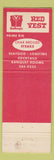 Matchbook Cover - Anthony's Red Vest Glendale CA