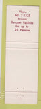 Matchbook Cover - Andersons Tally Ho Restaurant Lakewood CA