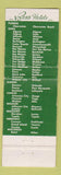 Matchbook Cover - Boss Hotels IA IL WEAR #2