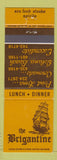 Matchbook Cover - Brigantine Point Loma Coronado Solana Beach Escondido CA