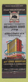 Matchbook Cover - Hotel Wade Hampton Columbia SC #1