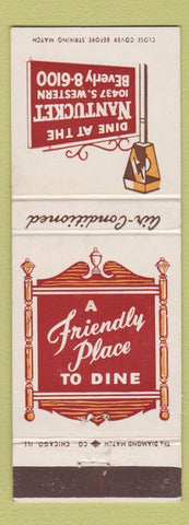 Matchbook Cover - Nantucket Restaurant