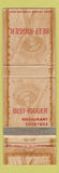 Matchbook Cover - Beef Rigger Restaurant Orange CA WEAR