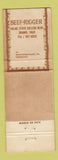 Matchbook Cover - Beef Rigger Restaurant Orange CA WEAR