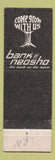 Matchbook Cover - Egg and The Eye Los Angeles CA WORN STRIKER