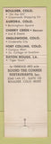 Matchbook Cover - Young's Restaurant East Los Angeles CA