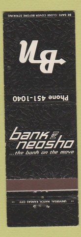 Matchbook Cover - Bank of Neosho MO