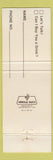 Matchbook Cover - Holiday Inn Bowling Green OH Bentley's Saloon