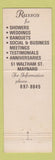 Matchbook Cover - Russo's Restaurant Maynard MA