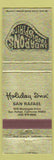 Matchbook Cover - Holiday Inn San Rafael CA Anderson's Food