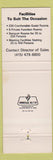 Matchbook Cover - Holiday Inn San Rafael CA Anderson's Food