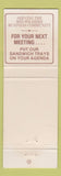 Matchbook Cover - Country Store Restaurant Los Angeles CA