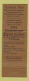 Matchbook Cover - Colatina Exit Bradford VT Italian Restaurant