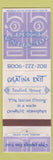 Matchbook Cover - Coffee Dan's CA AZ NM