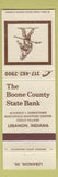 Matchbook Cover - Boone County State Bank Lebanon IN