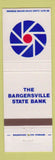 Matchbook Cover - Bargersville State Bank Greenwood IN