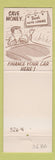 Matchbook Cover - Brooklyn State Bank WI
