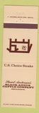 Matchbook Cover - Stuart Andersons' Black Angus Cattle Company TAN