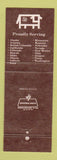 Matchbook Cover - Stuart Andersons' Black Angus Cattle Company TAN