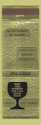 Matchbook Cover - Copper Door Warrington PA