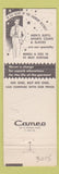 Matchbook Cover - Fashion Clothiers Miami FL