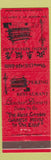 Matchbook Cover - Peking Restaurant Chinese Albany NY