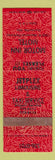 Matchbook Cover - Motor Inn Motel Huntsville AL WEAR