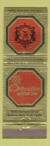 Matchbook Cover - Executive Motor Inn Buffalo NY