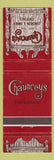 Matchbook Cover - Chauncey's Restaurant San Diego CA