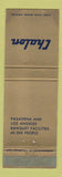 Matchbook Cover - Chalon Pasadena Los Angeles CA WEAR