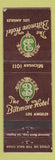 Matchbook Cover - Biltmore Hotel Los Angeles CA WEAR