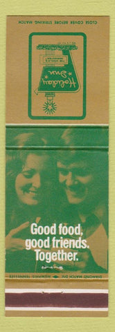 Matchbook Cover - Holiday Inn Dallas TX WRITEN NATIONAL COVER?