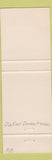 Matchbook Cover - Holiday Inn Dallas TX WRITEN NATIONAL COVER?
