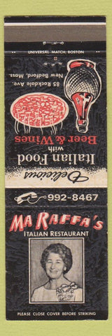 Matchbook Cover - Ma Raffa's Italian Restaurant New Bedford MA