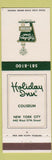 Matchbook Cover - Holiday Inn Coliseum New York City