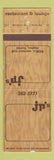 Matchbook Cover - JP's Restaurant Naples FL