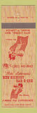 Matchbook Cover - Mike Lieberman's BBQ Miami FL girlie Mrs Hickory