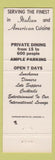 Matchbook Cover - Lincoln Inn Batavia IL Abraham