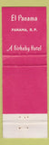 Matchbook Cover - El Panama Hotel WEAR