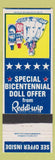 Matchbook Cover - Reddi Wip Whipped Cream 1976 girlie