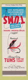 Matchbook Cover - Tums Fly Fishing Montreal fly