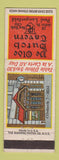 Matchbook Cover - Ye Olde Dutch Tavern New York City