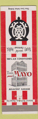 Matchbook Cover - Mayo Hotel Tulsa OK