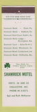 Matchbook Cover - Shamrock Motel Chillicothe MO