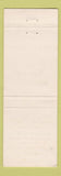 Matchbook Cover - Cotton Patch Cecil WI